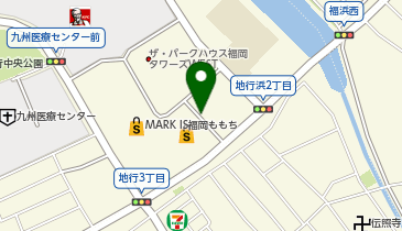 #C-pla MARK IS 福岡ももち店の地図画像