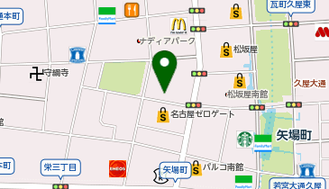 #C-pla Gビル名古屋栄01店の地図画像