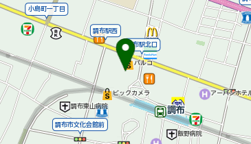 #C-pla 調布PARCO店の地図画像