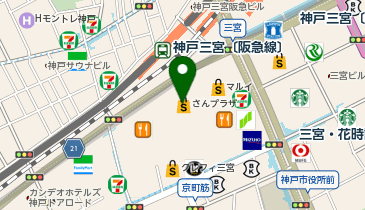 #C-pla 三宮センター街店の地図画像