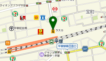 #C-pla ラスカ平塚店の地図画像