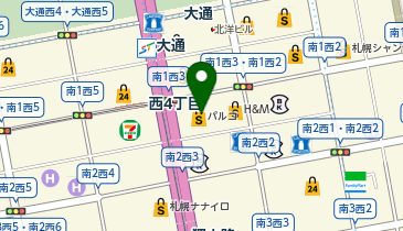 #C-pla 札幌PARCO店の地図画像
