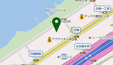 #C-pla アクアシティお台場店の地図画像