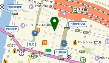 #C-pla 小倉京町店の地図画像
