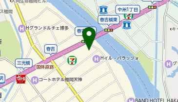 #C-pla 中洲春吉店の地図画像