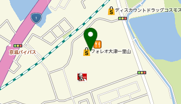 #C-pla フォレオ大津一里山店の地図画像