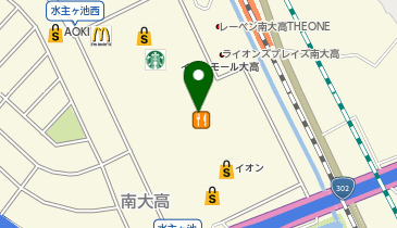 #C-pla イオンモール大高店の地図画像