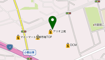 #C-pla アリオ上尾店&ガシャポンSHOP produced by #C-plaの地図画像