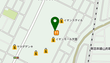 #C-pla イオンモール天童店の地図画像