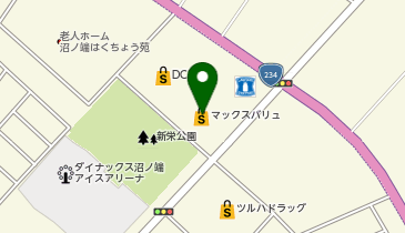 #C-pla マックスバリュ沼ノ端店の地図画像