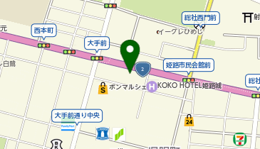 #C-pla 姫路駅前みゆき通り2号店の地図画像