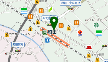 プラザ ルミネ町田店の地図画像