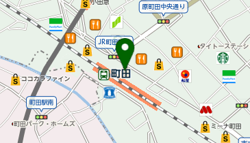 モーリスワイスセレクト ルミネ町田店の地図画像