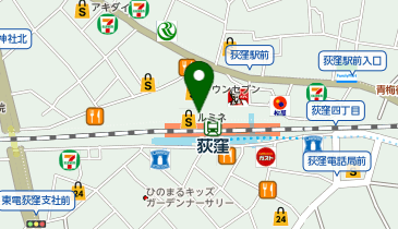 四歩 ルミネ荻窪店の地図画像