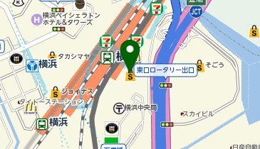 SMITH ルミネ横浜店の地図画像