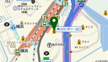 フルラージュ アン ルミネ横浜店の地図画像