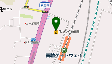クラークス ニュウマン高輪店の地図画像