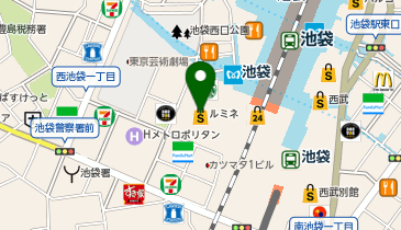 貴和製作所 ルミネ池袋店の地図画像
