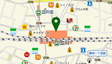 ロフト ルミネ立川店の地図画像