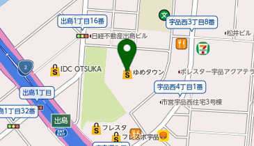 ユメスタジオ ゆめタウンみゆき店の地図画像