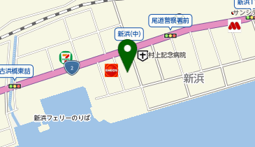キョクトウ ゆめマート尾道店の地図画像