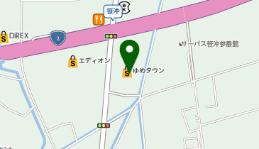 タイムタイム ゆめタウン倉敷店の地図画像