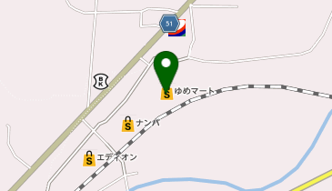 旭栄舎クリーニング ゆめマート美作店の地図画像