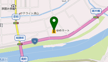 旭栄舎 ゆめマート津山店の地図画像