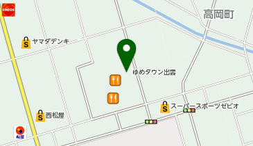 ロフト ゆめタウン出雲店の地図画像