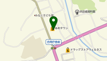 ダイソー ゆめタウン浜田店の地図画像