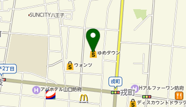 果子乃季 ゆめタウン防府店の地図画像