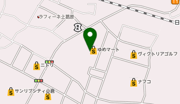 西日本シティ銀行ATM ゆめマート小倉東店の地図画像