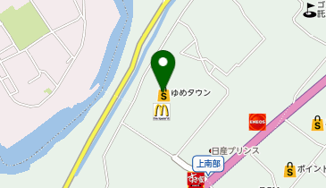 とんかつ新宿さぼてん ゆめタウンサンピアン店の地図画像