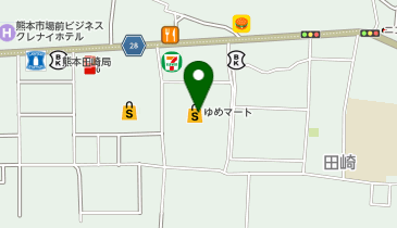 クイックEカラー ゆめマート田崎店の地図画像