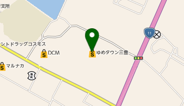 ペリカン ゆめタウン三豊店の地図画像
