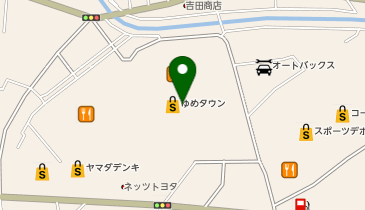 シューシュー ゆめタウン徳島店の地図画像