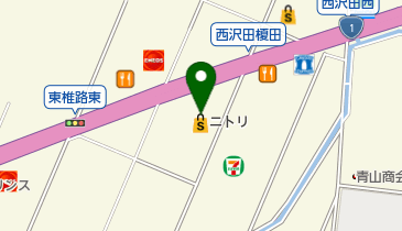 ニトリ 沼津店の地図画像