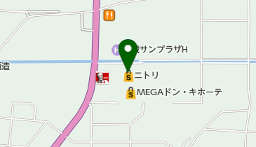 ニトリ 都城店の地図画像