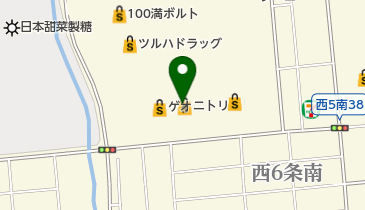 ニトリ 帯広配送センターの地図画像