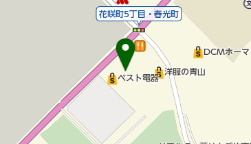 ニトリ 旭川配送センターの地図画像