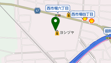 ニトリ ヨシヅヤ清洲店の地図画像