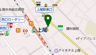 ニトリ ニトリEXPRESS まるひろ上尾SC店の地図画像