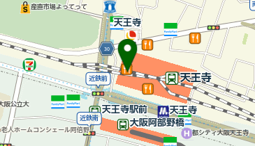 ニトリ ニトリEXPRESS天王寺MIO店の地図画像