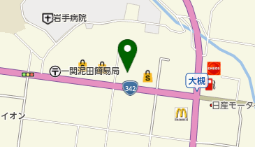 ニトリ 一関店の地図画像