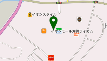 ニトリ イオンモール沖縄ライカム店の地図画像