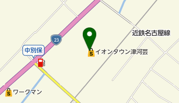 ニトリ イオンタウン津河芸店の地図画像