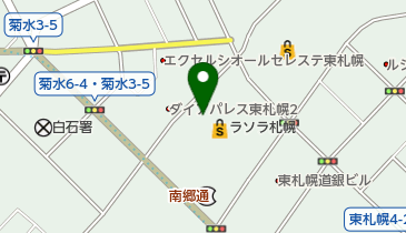 ニトリ 【デコホーム】ラソラ札幌店の地図画像