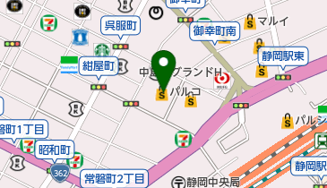 ニトリ 【デコホーム】静岡パルコ店の地図画像