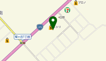 ニトリ 中標津店の地図画像