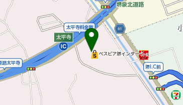 ニトリ 堺インター店の地図画像